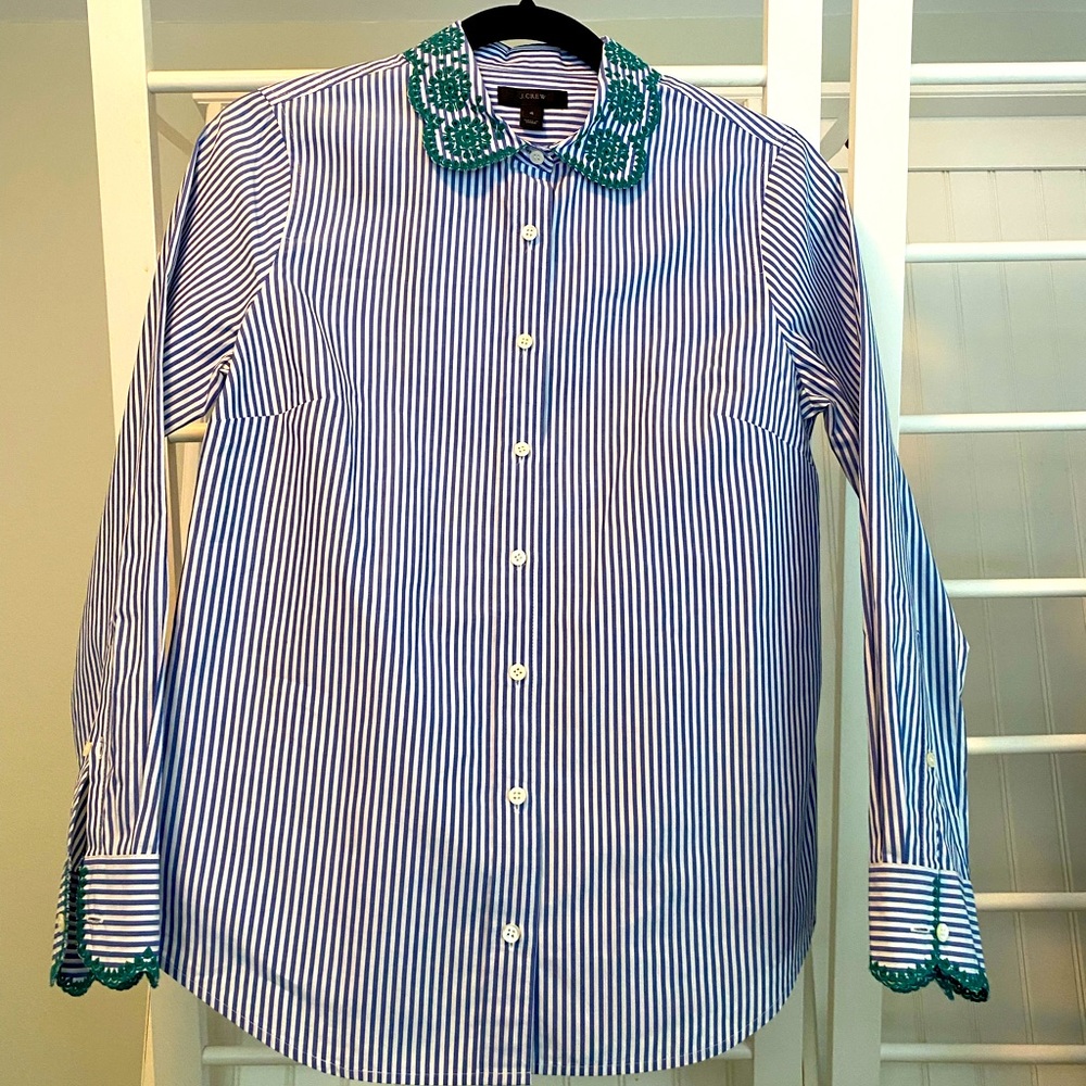 J Crew button down size 4 used